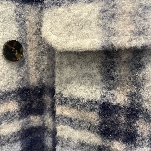 H&M plaid shacket. Well loved but no longer reach for it. - Picture 3 of 4